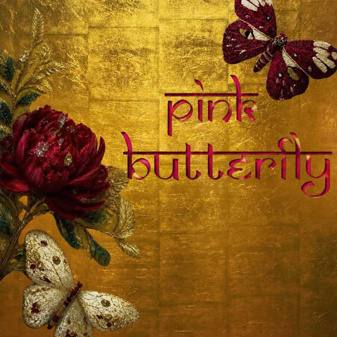 Pink Butterfly Garba
