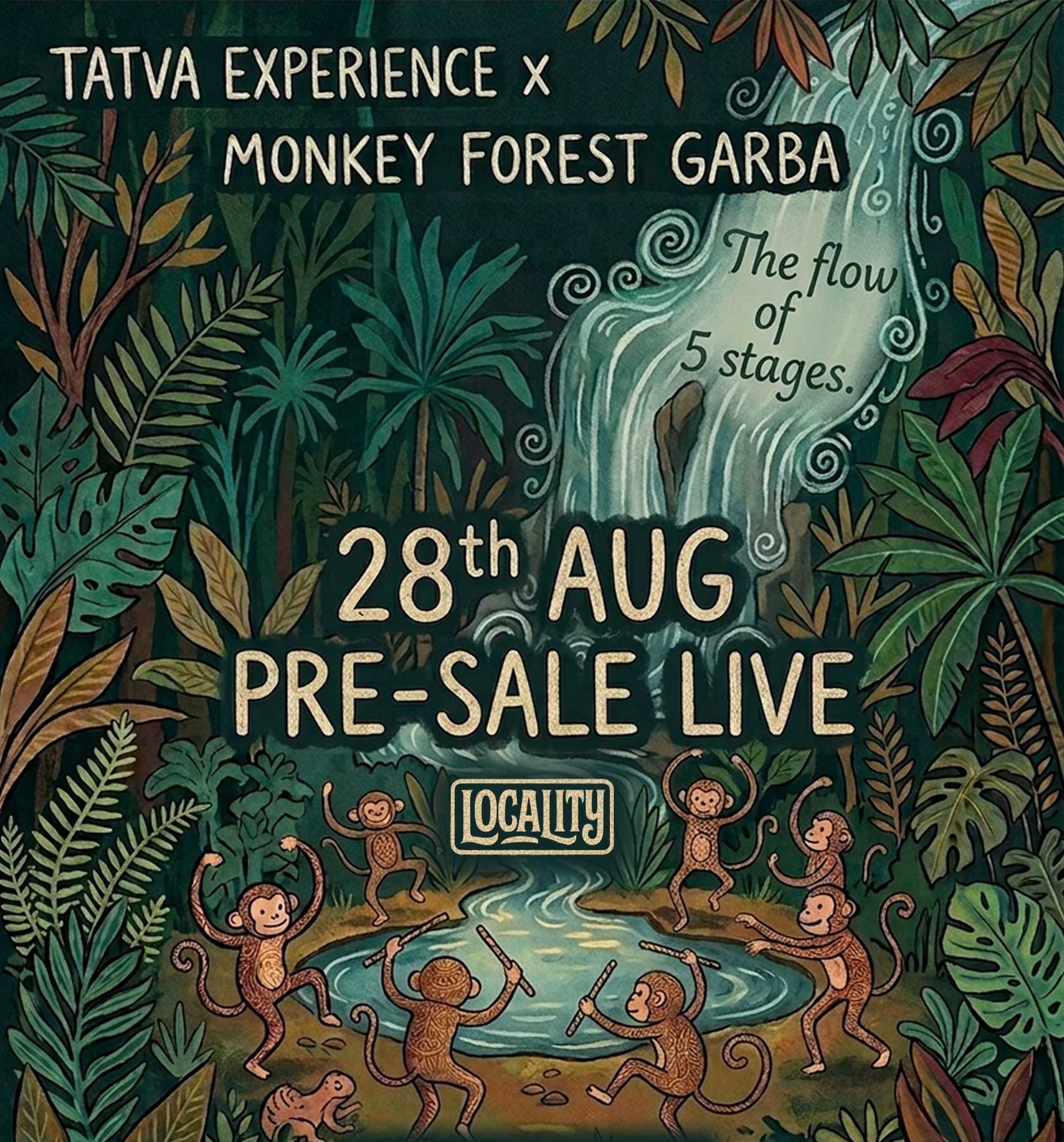 Tatva Experience Garba X Monkey Forest